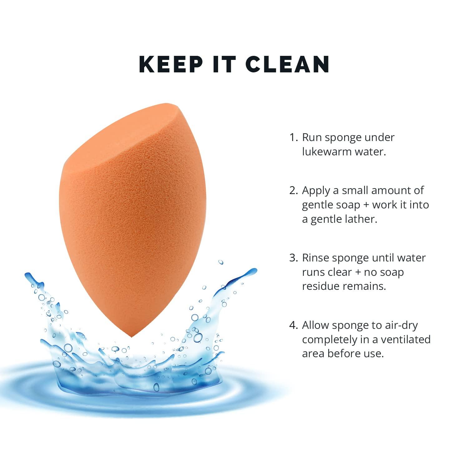 image:imageAOA Studio Beauty Makeup Sponge Blender Multiple Combo Set for Gift Makeup Blender Latex Free and High Definition set of 5 For Powder Cream and Liquid