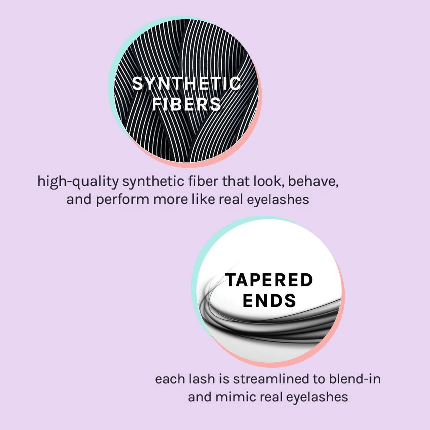 image:imageAOA Studio 3D False Eyelash 5 Pairs Natural Handmade Eyelashes Natural Volume Reusable Soft Makeup False Eyelashes 100 Percent Handmade Cruelty Free JackieElidia