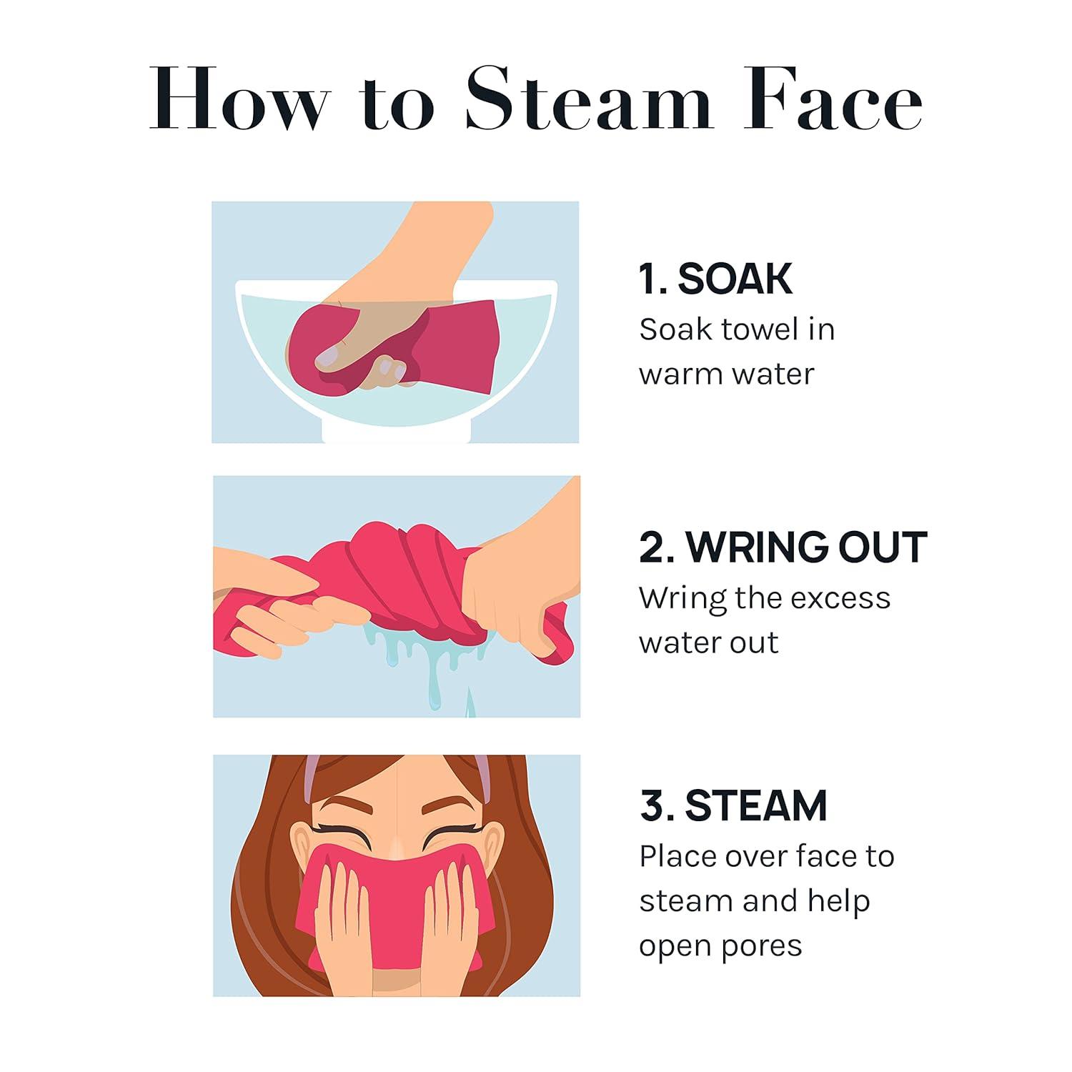 image:imageAOA Studio Microfiber Face Cloth Makeup Erase Remover Face Towels Reusable Microfiber Cleansing Towel Remove Makeup with Water78 X 62 All Skin type and Even Sensitive Skin 8 packs