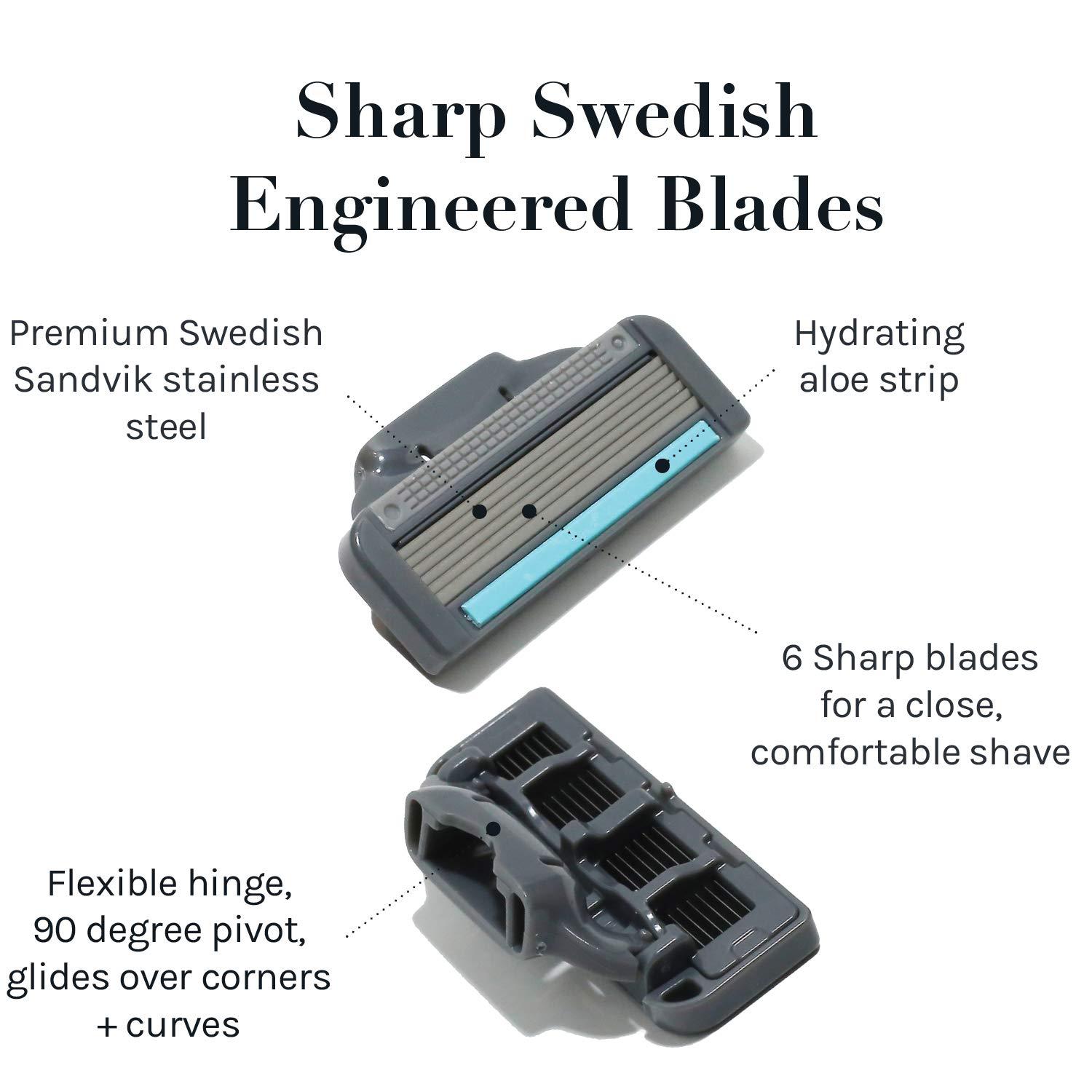image:imageAOA studio Mens Razor Blade Refills